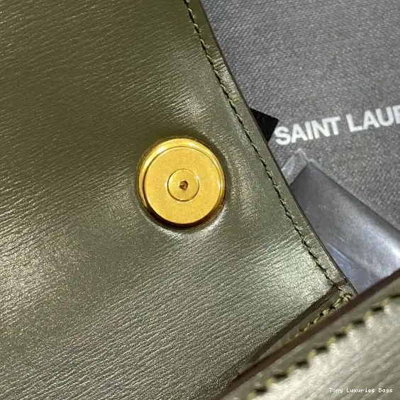 Tony Luxuries CARRE LOULOU SMOOTH SATCHEL IN YSL LEATHER 0531